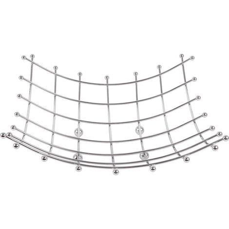 Stainless Steel Fruit Basket, Hollow Design, Draining Fruit Dish, Decorative Kitchen Bowl with Durable Construction for Living Room, Home, Hotel (1/5)