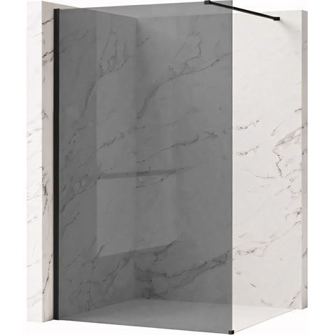 PARETE DOCCIA REA FLEXI GREY BLACK 80 (1/4)