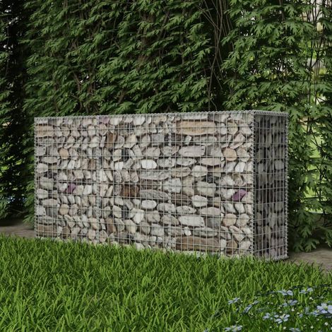 Panier de gabion,Mur en gabion Acier galvanisé 200x50x100 cm CFW94614 (1/5)