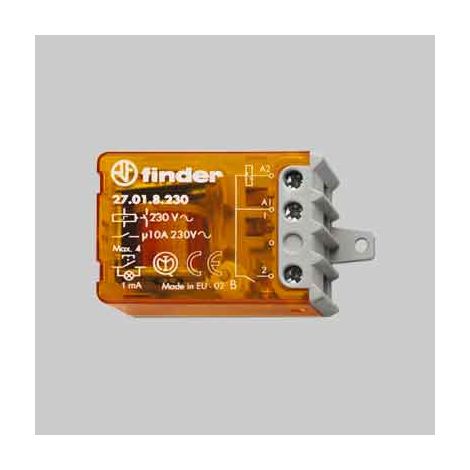 RELE' AD IMPULSI FINDER Mod. 27.25 - Corrente 10A - FINDER