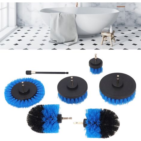Ensemble de 7 brosses de nettoyage pour perceuse, kit de brosses de nettoyage électriques avec accessoire d'extension (1/5)