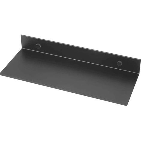 Etagere Salle de Bain, Etafere Douche, étagère de Douche sans Perçage, étagère Murale pour Salle de Bain, Etagere Murale Douche Panier, pour Salon, Chambre à Coucher, Salle de Bain (30 CM,Noir)- (1/5)