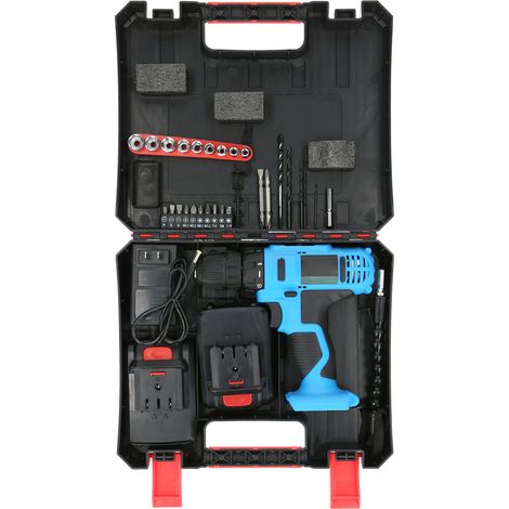 Perceuse à percussion sans fil électrique 48VF rechargeable, outils électriques réglables, secteur (1/5)