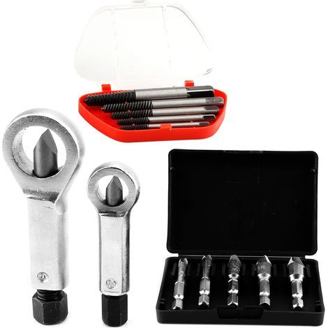 Set mit 12 Trennern für beschädigte, verrostete Muttern (1/5)