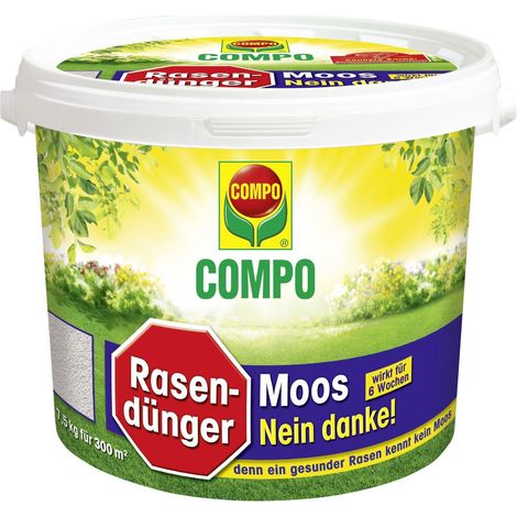 COMPO Rasendünger Moos - Nein danke 7,5kg Eimer (1/6)