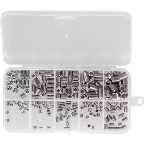 220 Vis à tête cylindrique creuse en acier inoxydable M3 à M8 pour assemblage précis d'instruments (1/5)