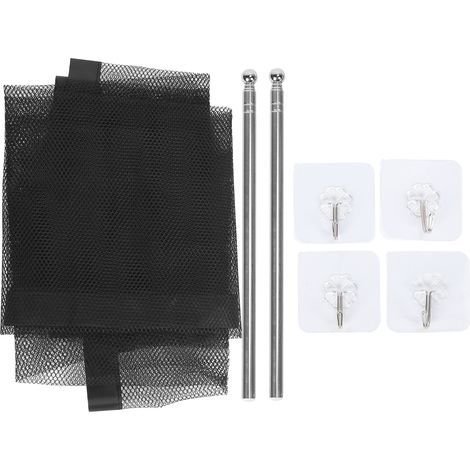 Barrière Bébé Escamotable en Maille 180cm, Sécurité Enfant Amovible pour Intérieur/Extérieur (1/5)
