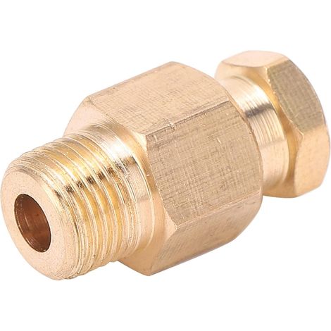 PD418 Brass Tube Fitting Straight Adapter, Connection of (1/5)