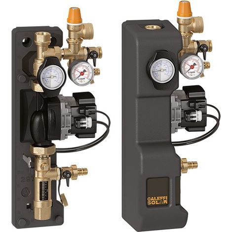 Zirkulationseinheit für Solaranlagen Durchflussmesser Skala 1-13 Caleffi 278050HE 1-13