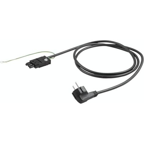 Bachmann 375.116 Câble de raccordement noir 3.00 m C206381 (1/4)