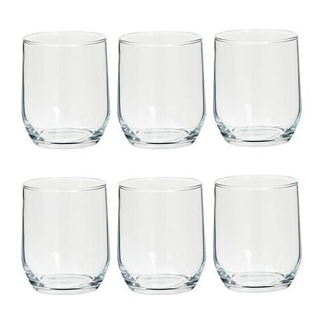 Kit de 6 verres à eau Paol 31.5cl – Verre résistant et durable – Design élégant pour toutes les occasions – Compatible lave-vaisselle – Secret De Gourmet (1/4)