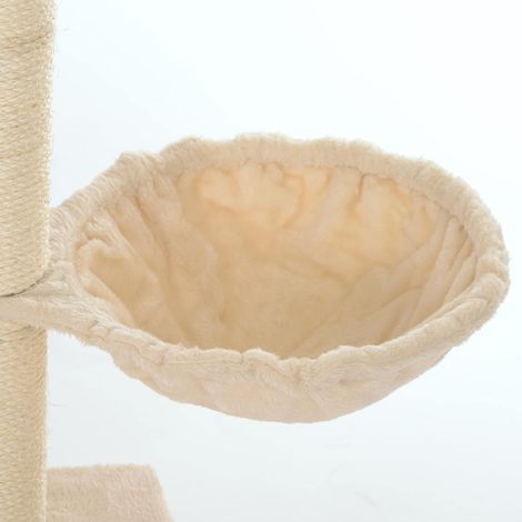 1 Panier De Rechange Arbre À Chat, Fixation M8 M10, Revêtement Peluche, Pour Repos Félin