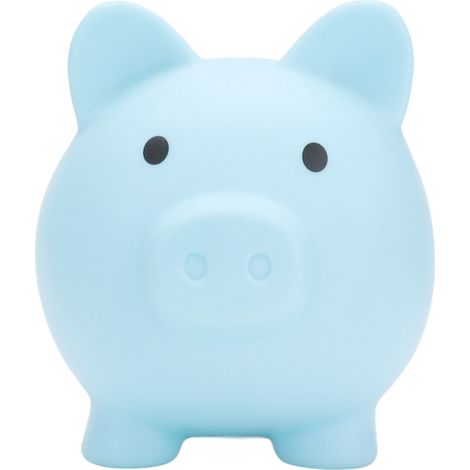 Tirelire Cochon en Vinyle Résistant - Idée Cadeau Enfant Garçon Fille - Banque à Pièces Animaux Cartoon (1/5)