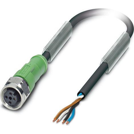 Phoenix Contact 1515183 SAC-4P-10.0-PUR/M12FS VA - Cable for sensors/actuators