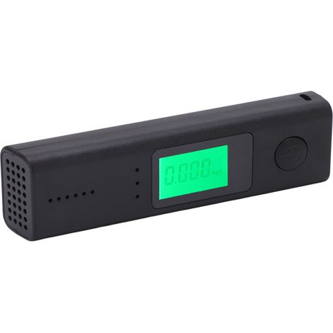 Éthylotest sans contact portable, précis, avec signal sonore d'avertissement et affichage numérique à 3 couleurs. (1/5)