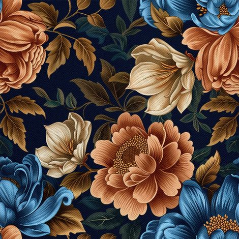 Tela decorativa para exteriores Oxford - Motivo floral I DX5533 (1/5)