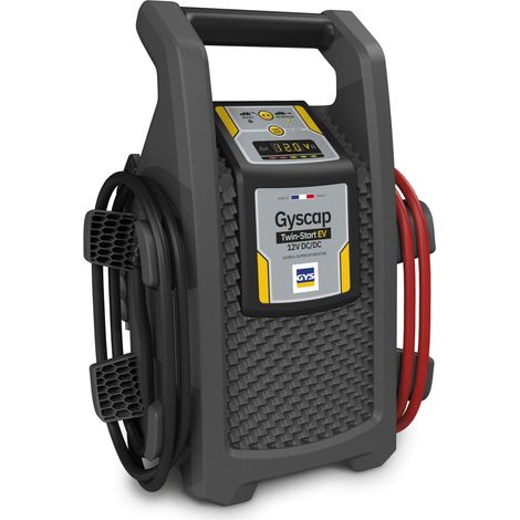 Booster sans batterie GYSCAP TWIN-START EV / 12 V DC-DC - Ce produit de marque GYS est neuf. (1/2)