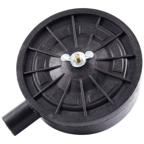 Filtre à air compresseur 20mm – Filetage mâle G1/2 – Filtration silence pour compresseur d'air – Plastique noir (1/5)