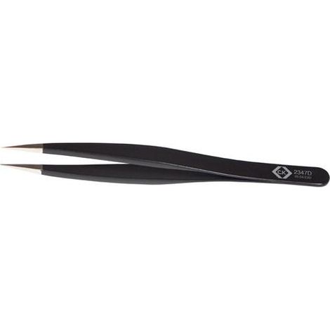 C.K. T2347D pinza pinza negra 120 mm precisión