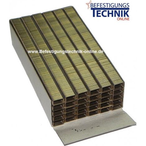 Klammern SB5019 6mm verzinkt für Bostitch P51-5B-E Senco F04BAAP SFT10XP-F SFW09-F 5M KL-32 K-EN13180.1