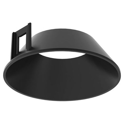 Ideal Lux Faretto Tondo Zeus 1 luce Nero Materie Plastiche
