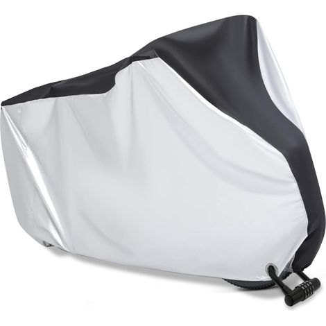 Housse Velo Exterieur Protection Housse de Vélo Imperméable 210D 2x1.1x0.7m Résistants aux UV étanche à la poussière à la neige et au vent d'une housse de rangement Applicable à tous les vélos (1/5)