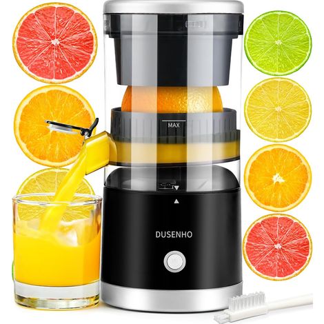 Presse Agrume Electrique Extracteur Presse Orange Electrique Jus USB Charge pour Citron, Orange 45 W Portable (1/5)
