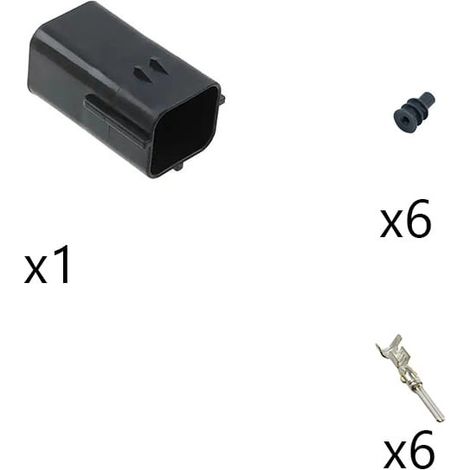 Kit Connecteur  Econoseal J-Mark II femelle 6 Voies