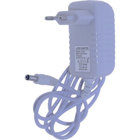 Alimentatore LED 12V 1,5A 18W spina bianco IdeaLED