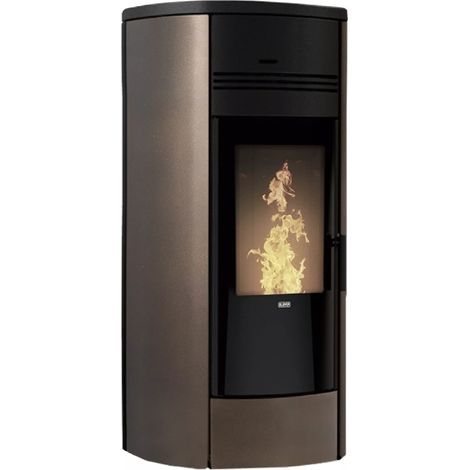 BRICOSOL ESTUFA DE PELLET KLOVER MODELO STYLE 180 Color Bronce (1/5)