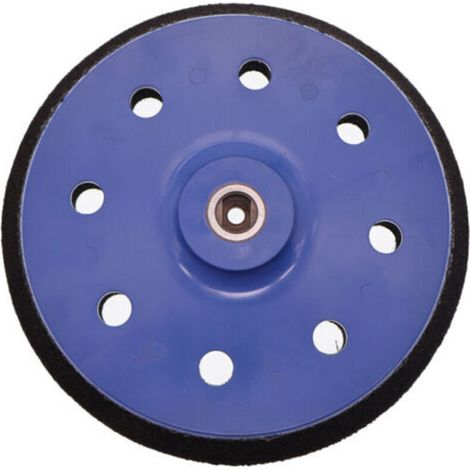 Platine de ponçage excentrique 180 mm, 8 trous, épaisseur moyenne, pour disques abrasifs – Accessoire universel (1/5)