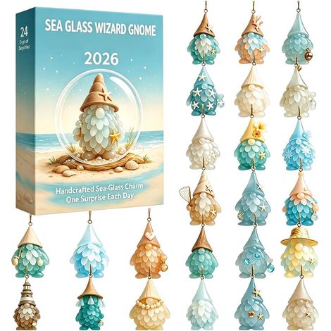 Calendario de Adviento de cristal marino acrílico 2D (1/5)