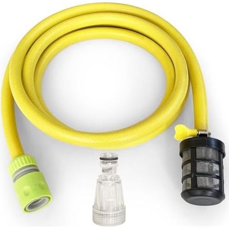 3M Saugschlauch mit Schnellkupplung und Filter für Kärcher K2-K7 Serie & Bosch AQT Hochdruckreiniger - (1/5)