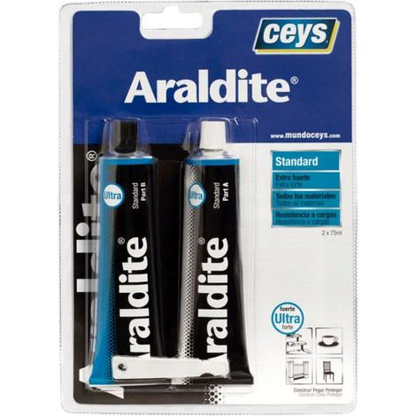 Adhésif Araldit professionnel standard 75 + 75 - talla