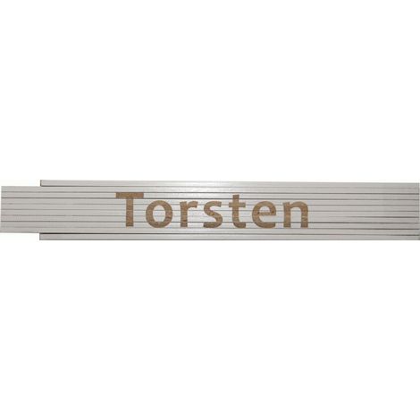 Zollstock Torsten 2 m weiß Zollstock