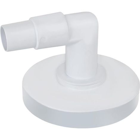 Plaque d'aspiration de remplacement pour écumoire de piscine Hayward SP11041 SP1090, SP1091 et SP1092 - Adaptateur de coude pour tuyau combiné Skim Vac 1 1/4" et 1 1/2" (6 pouces) (1/4)