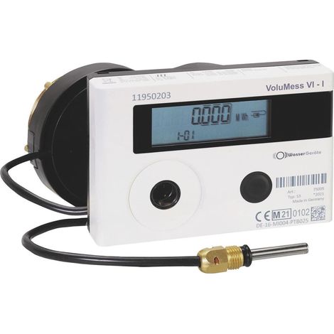 VoluMess VI version Confort – modèle coaxial compteur d'échange Qn 2,5 2" y compris étalonnage (1/2)