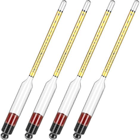 Lot de 4 manomètres pour distillation d'alcool 0-200 Proof et 0-100 Traille (1/4)