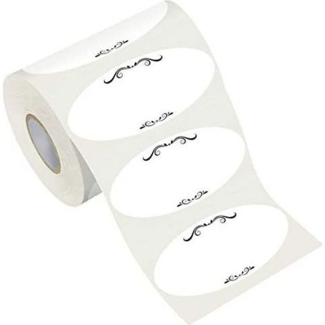 HONORNIC - Pack of 600 removable canning labels for freezer and pantry use, water and oil resistant, for containers (1/5)