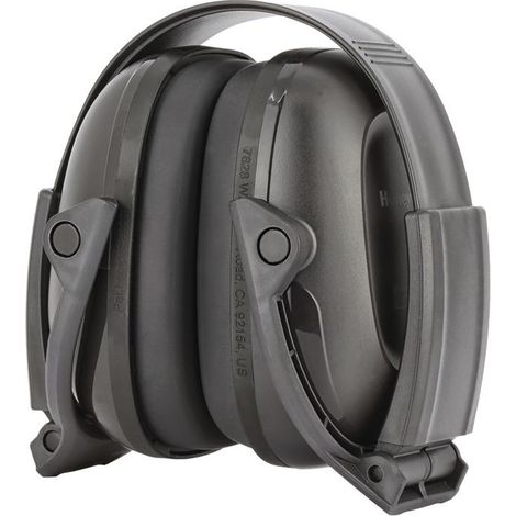 Casque antibruit noir VeriShield avec serre-tête pliable SNR - 28dB - 1035149-VS - Howard Leight (1/2)