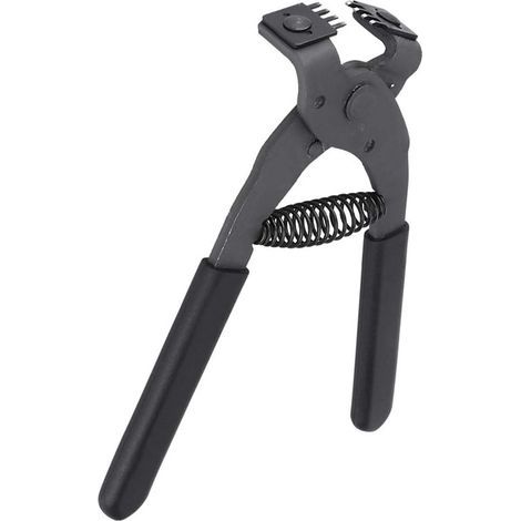 Pince à poinçonner pour cuir 4 mm - Outil silencieux en acier au carbone (1/5)