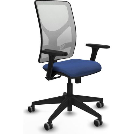 Sedia ufficio piqueras y crespo Motilla bianco braccioli regolabili (1/2)