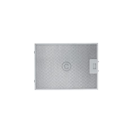 Filtre à graisse compatible avec Bosch 00703451 Filtre métallique 370 x 265 mm pour hotte aspirante