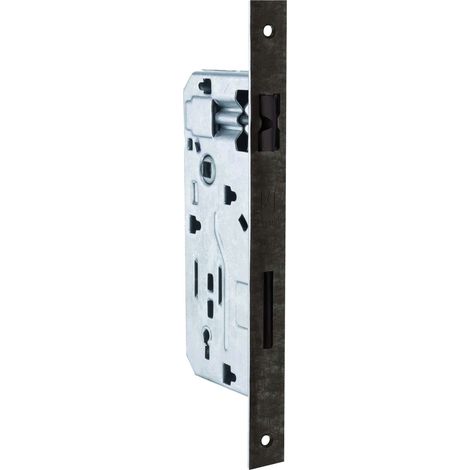 Bonaiti SERRATURA LEGNO PATENT INF. B/QUADRO Art. 040P - bronzato verniciato E.50