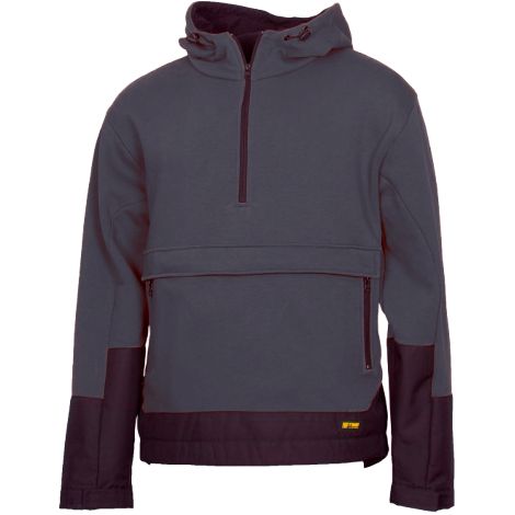 Sweat capuche gris avec membrane poche ventrale STANFORD T.XXL - Tricots Bonnemaille - STANFORD 15 - T2XL
