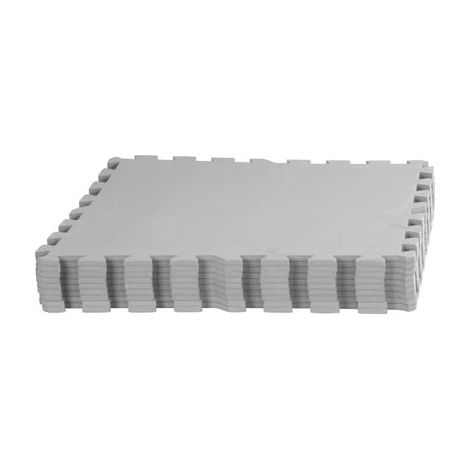 Unterlage EVA MT508, 500x500x8 mm, grau, Packung 9 Stk., unter Schwimmbecken, STRONG