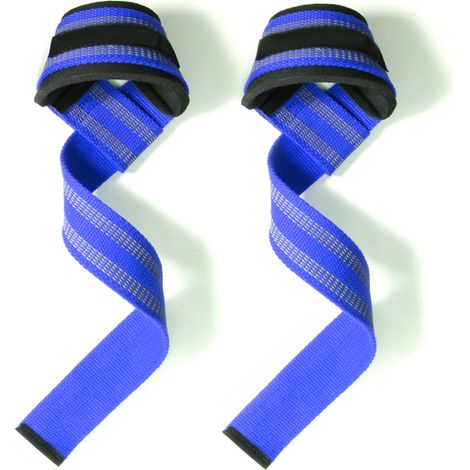 2 Paires Sangles de traction, Poignées haltérophilie, Renforcement poignets, Musculation, Entraînement force (1/5)