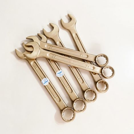 Llave de boca bronce de aluminio 8 mm (1/5)