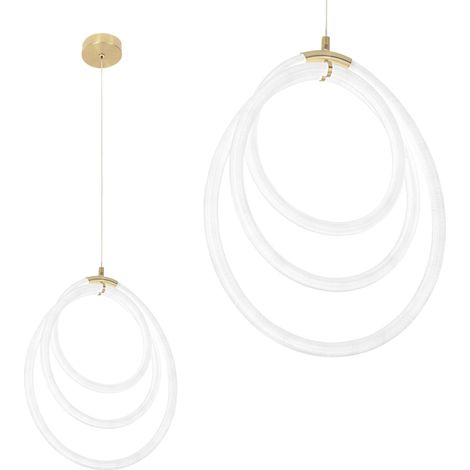 TOOLIGHT HÄNGELAMPE LED G016-CP GOLD