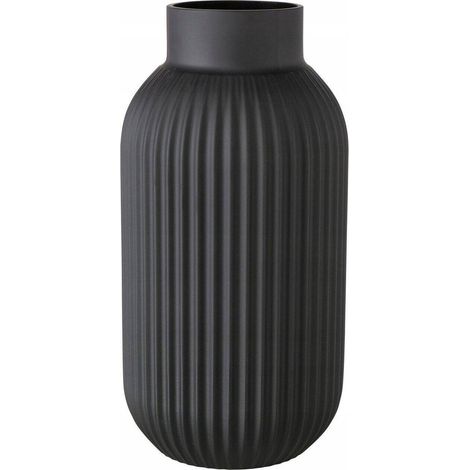 Vaso in vetro nero Boltze NORDIKA design minimalista